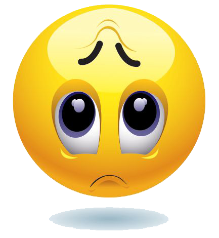 sad emoji..